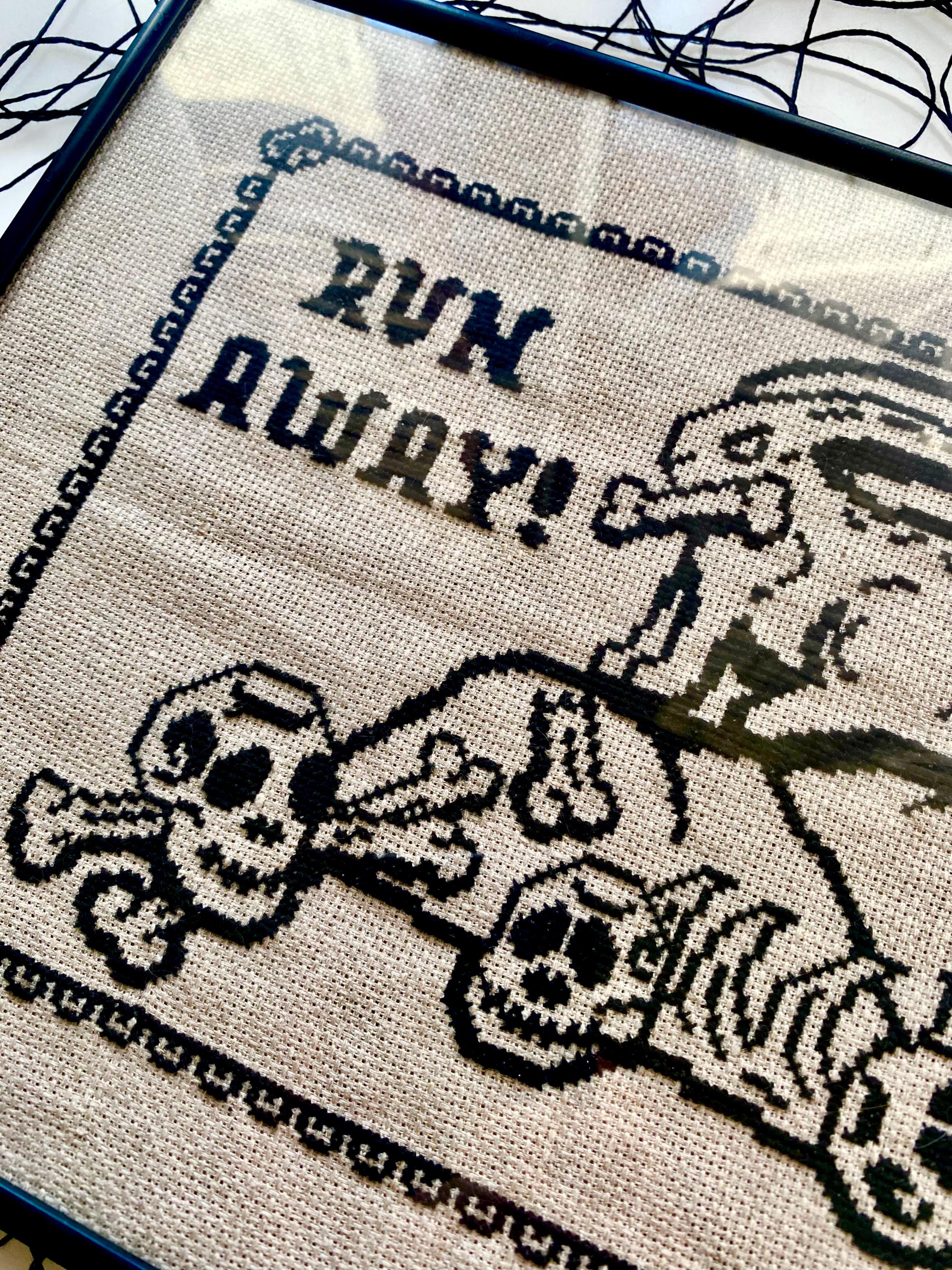Modèle point de croix monty python
