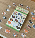 Stickers pixel art cochon d'inde