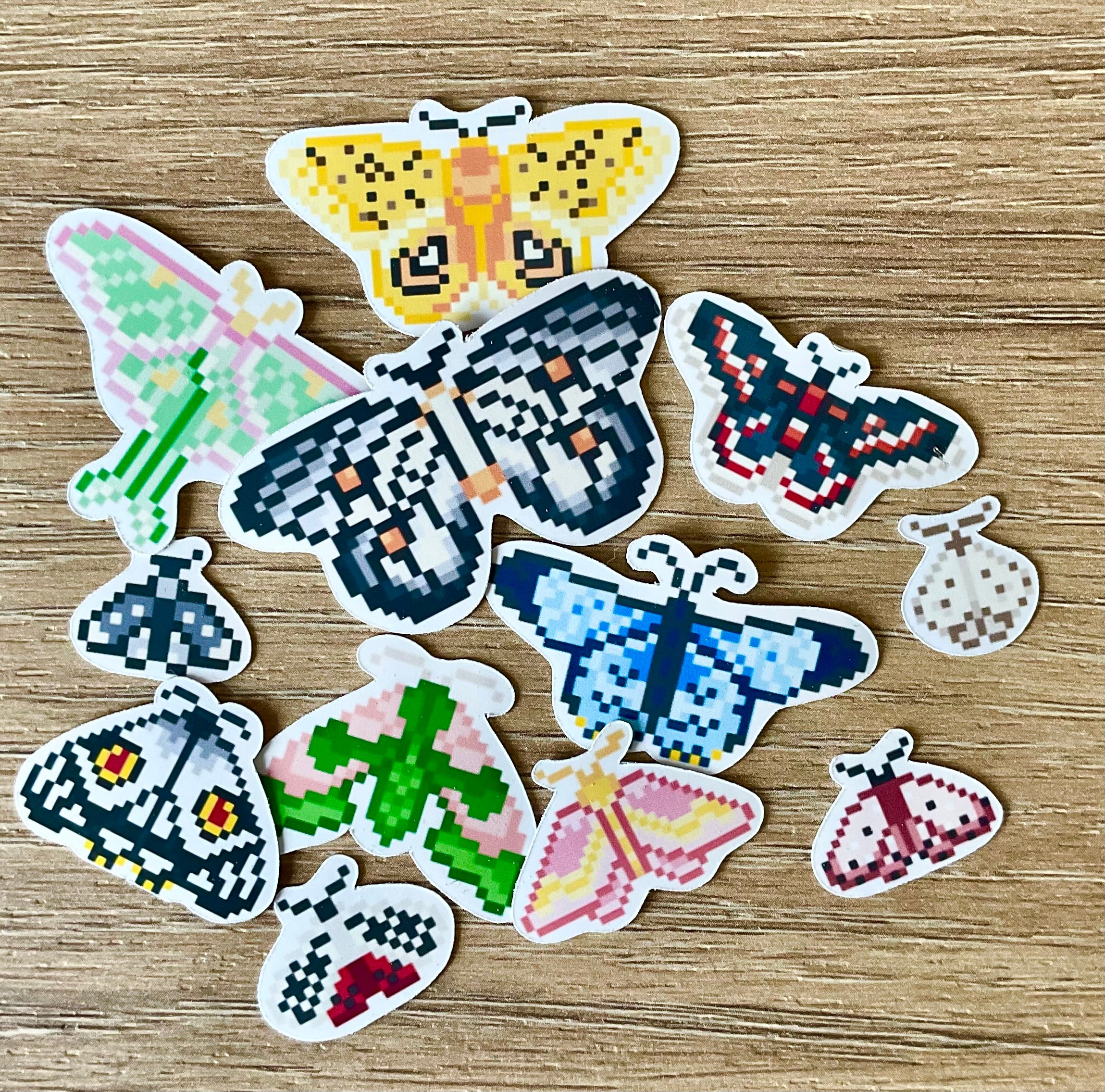 Stickers pixel art