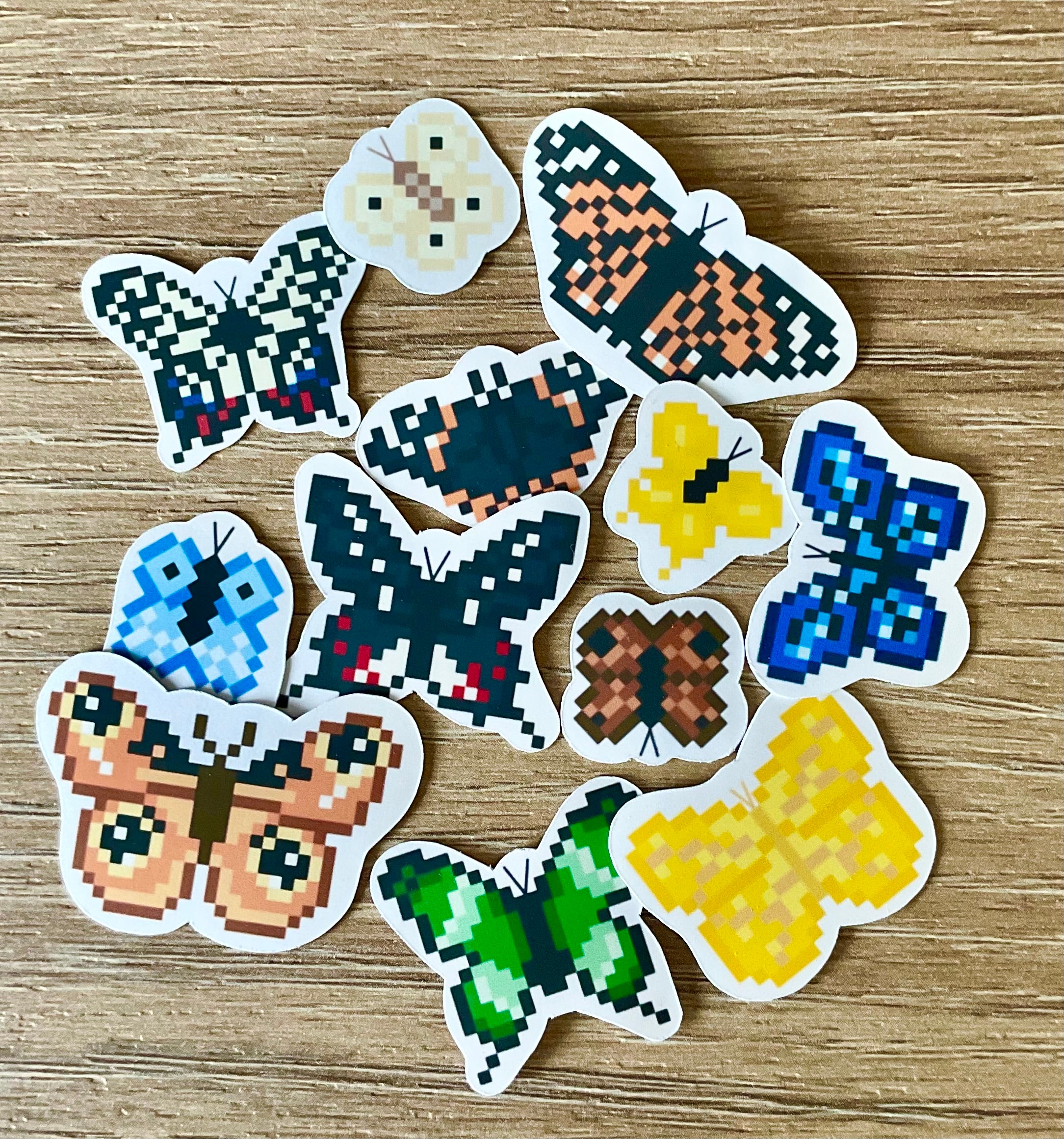 Stickers pixel art
