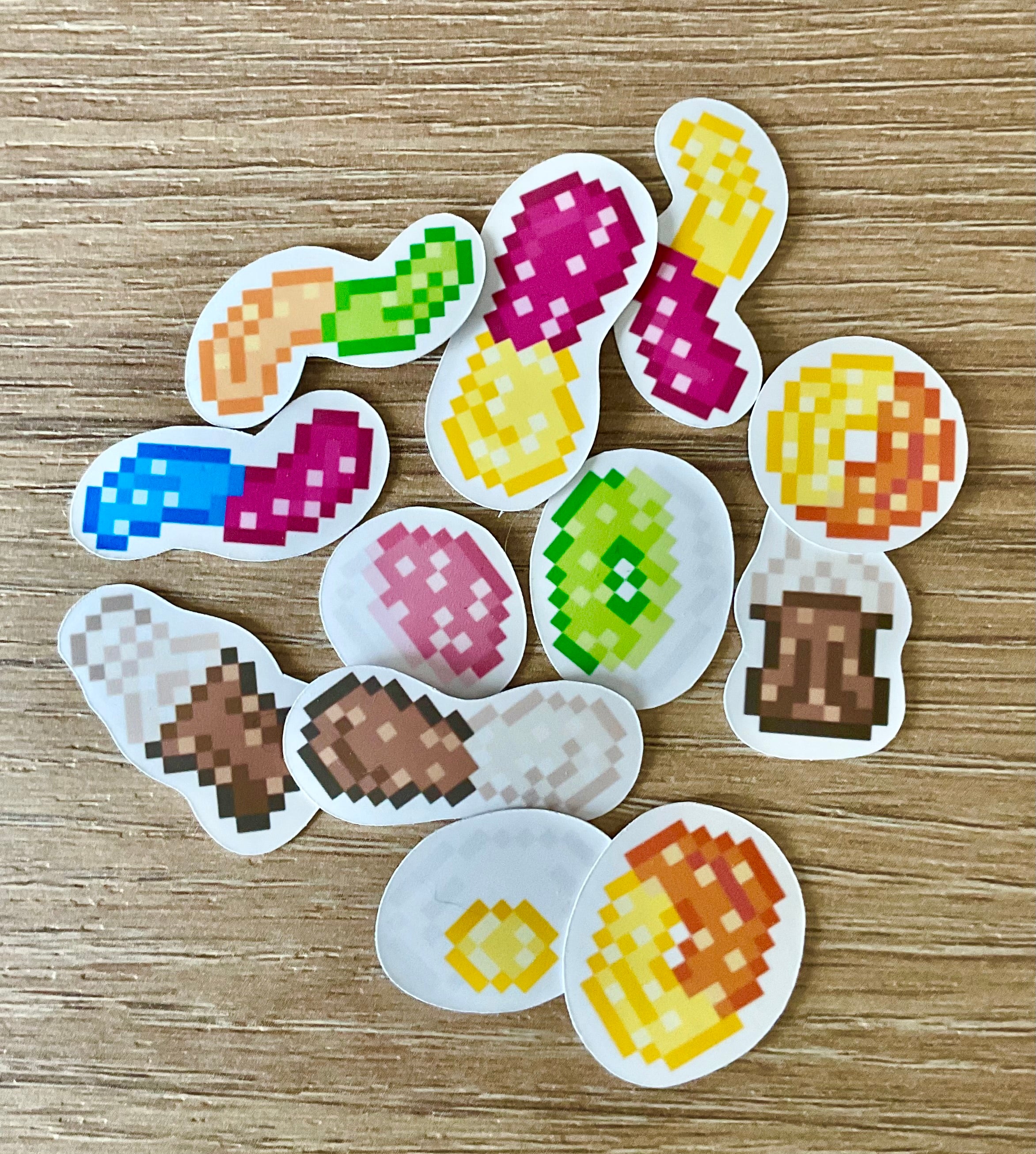 Stickers pixel art