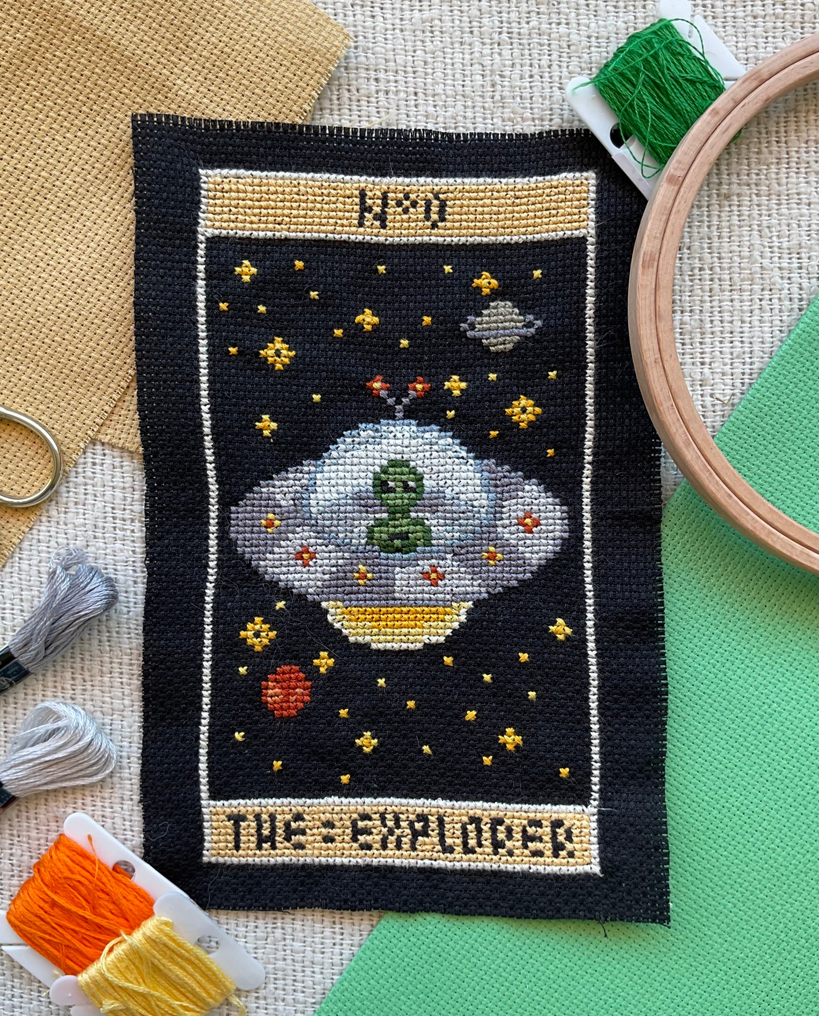 Modèle point de croix l'explorateur