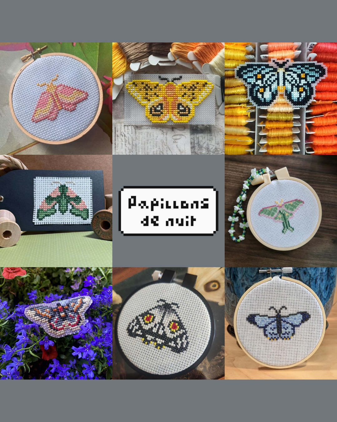 Butterflies - PDF Cross Stitch Pattern