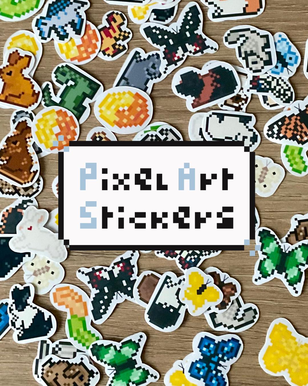 Stickers pixel art