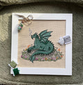 Modèle point de croix dragon